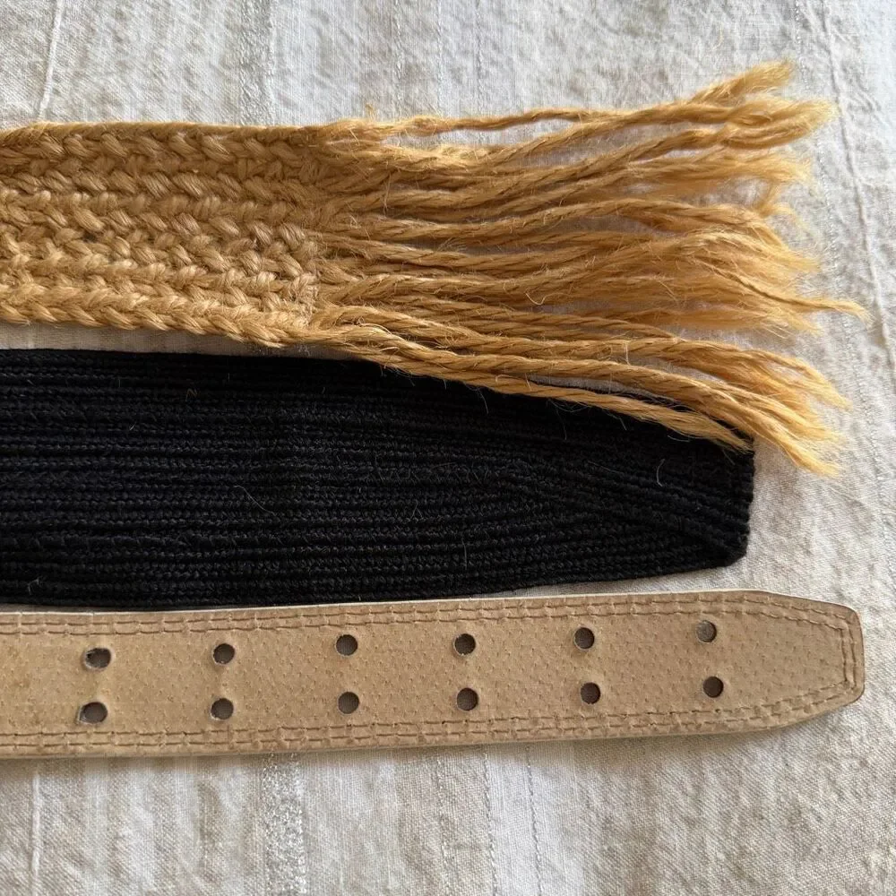 Miscellaneous Belt Lot of 3